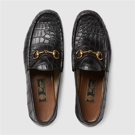 gucci mens 1953 loafer|Gucci men's loafer with horsebit.